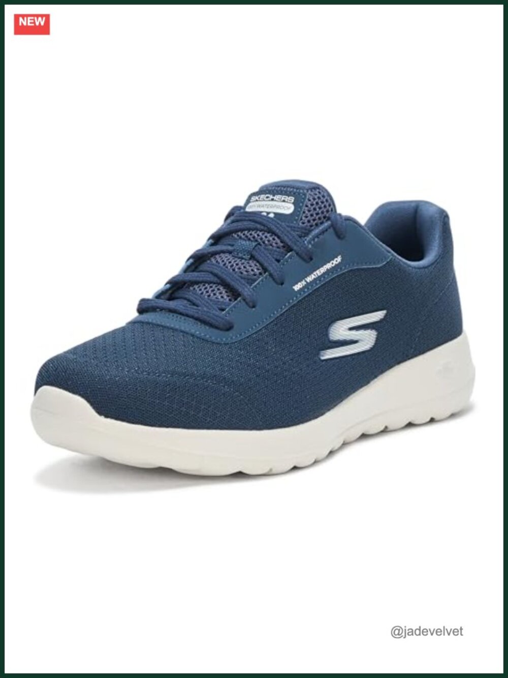 Women's Waterproof Walking Sneakers - Breathable Mesh, Lace-Up